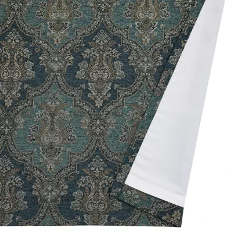 Queen Street Nadine Rod Pocket Room Darkening Set of 2 Curtain Panel