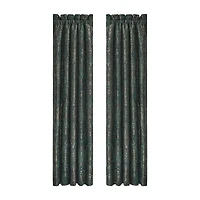 Queen Street Nadine Rod Pocket Room Darkening Set of 2 Curtain Panel