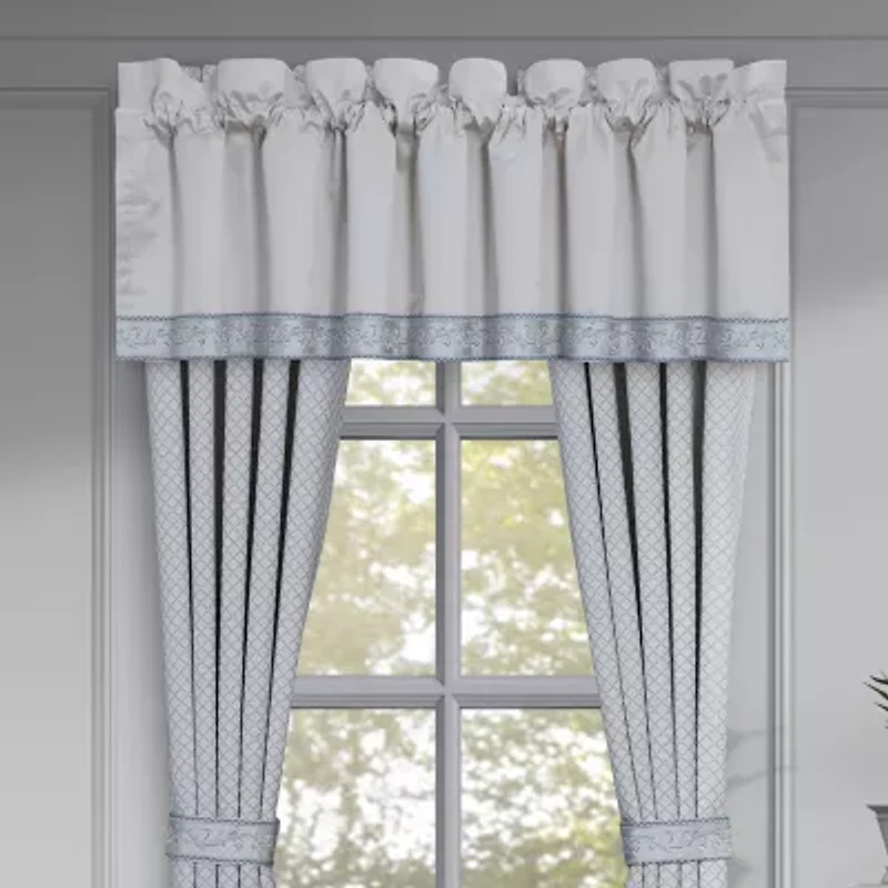 Queen Street Bellfield Rod Pocket Valance