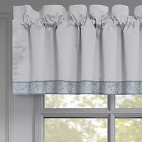 Queen Street Bellfield Rod Pocket Valance