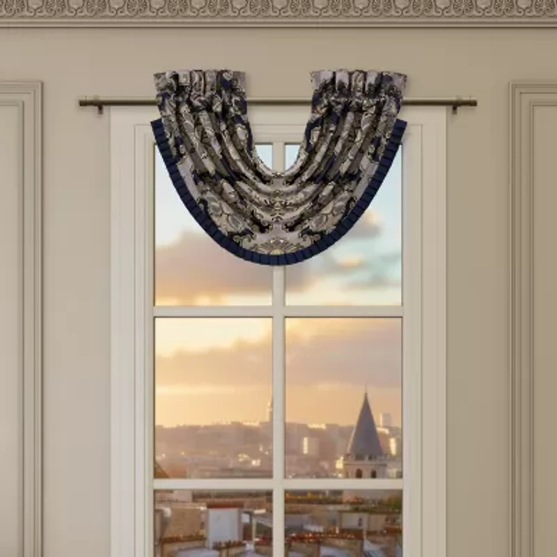 Five Queens Court Briarwood Rod Pocket Valance
