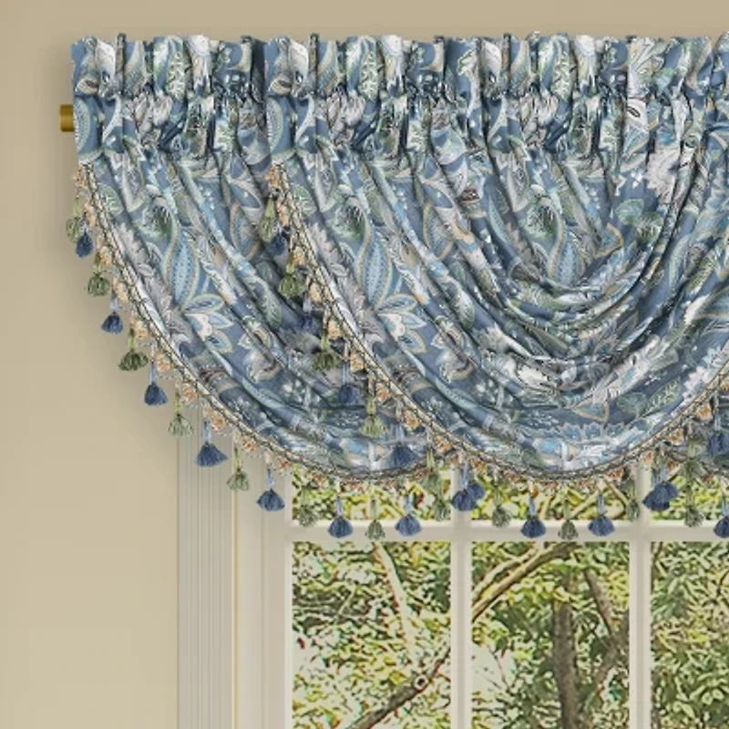 Five Queens Court Marietta Rod Pocket Valance