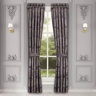 Five Queens Court Millbrook Rod Pocket Room Darkening Set of 2 Curtain Panel