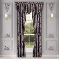 Five Queens Court Millbrook Rod Pocket Room Darkening Set of 2 Curtain Panel