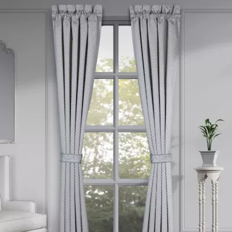 Queen Street Bellfield Rod Pocket Room Darkening Set of 2 Curtain Panel