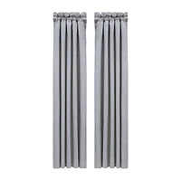 Queen Street Bellfield Rod Pocket Room Darkening Set of 2 Curtain Panel