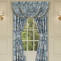 Five Queens Court Marietta Rod Pocket Room Darkening Set of 2 Curtain Panel