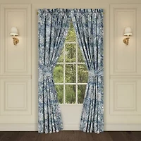 Five Queens Court Marietta Rod Pocket Room Darkening Set of 2 Curtain Panel