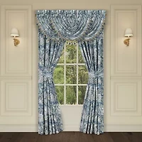 Five Queens Court Marietta Rod Pocket Room Darkening Set of 2 Curtain Panel