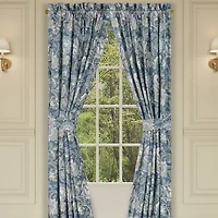 Five Queens Court Marietta Rod Pocket Room Darkening Set of 2 Curtain Panel