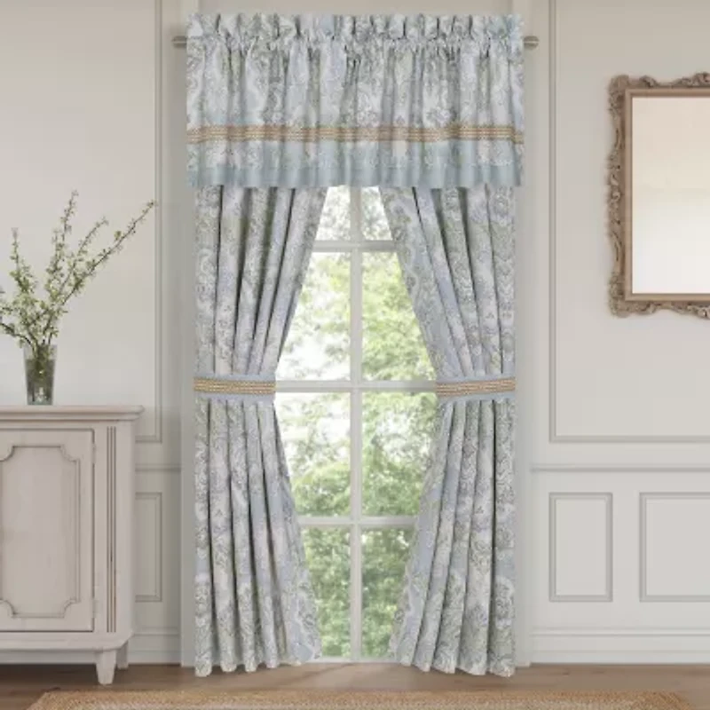 Queen Street Pomona Rod Pocket Room Darkening Set of 2 Curtain Panel