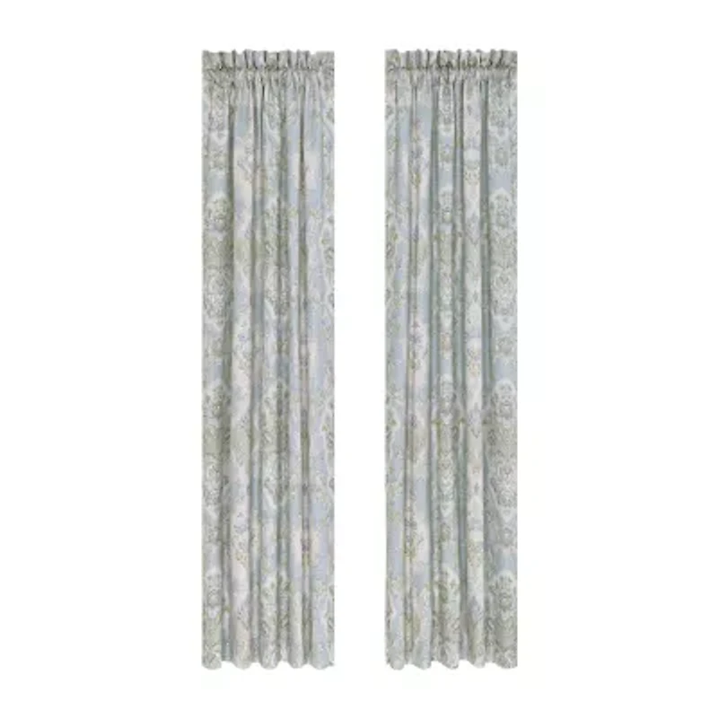 Queen Street Pomona Rod Pocket Room Darkening Set of 2 Curtain Panel
