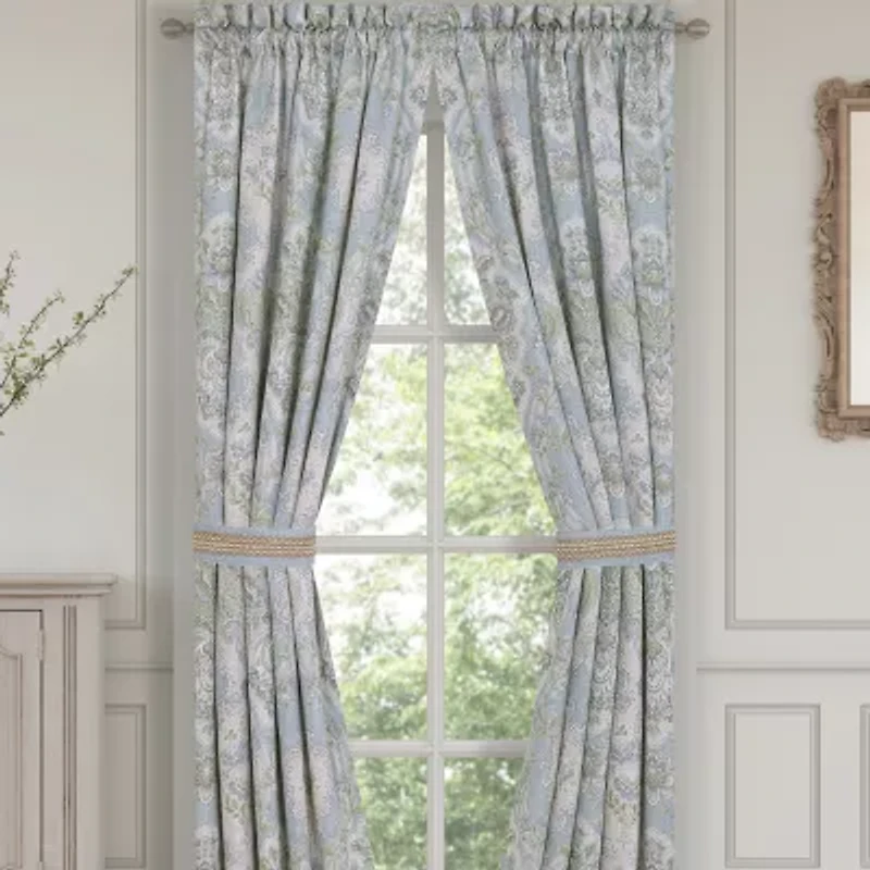 Queen Street Pomona Rod Pocket Room Darkening Set of 2 Curtain Panel