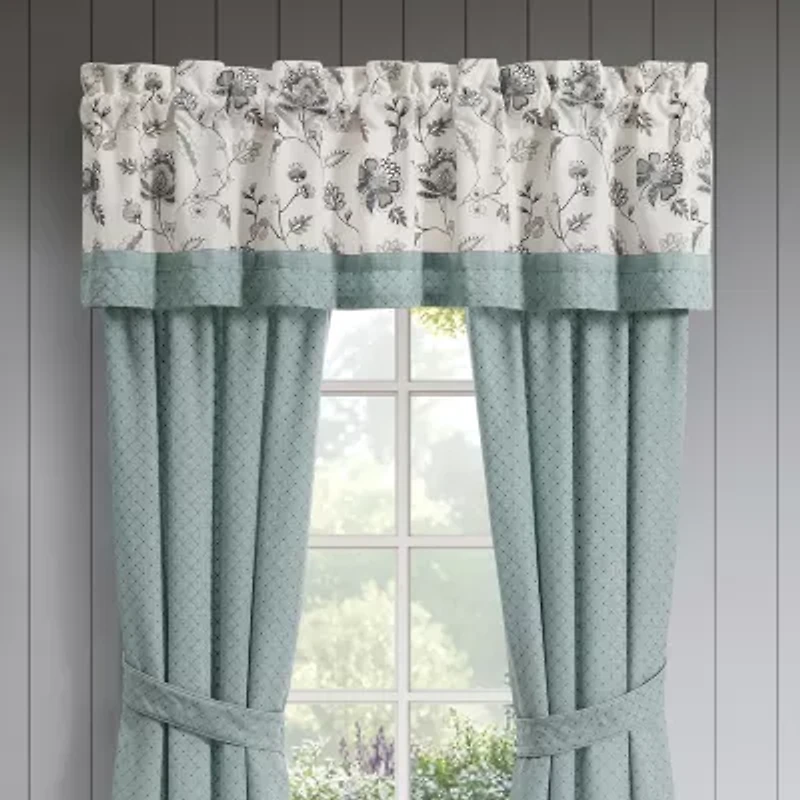 Queen Street Brookside Rod Pocket Tailored Valance