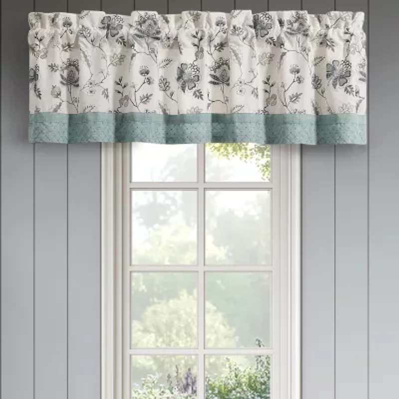 Queen Street Brookside Rod Pocket Tailored Valance