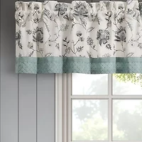 Queen Street Brookside Rod Pocket Tailored Valance