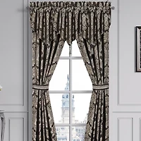 Five Queens Court Hawthorne Rod Pocket Room Darkening Set of 2 Curtain Panel