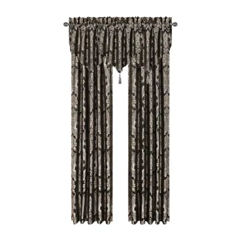 Five Queens Court Hawthorne Rod Pocket Room Darkening Set of 2 Curtain Panel