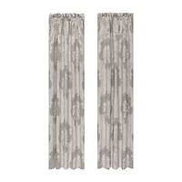 Queen Street Quincy Rod Pocket Room Darkening Set of 2 Curtain Panel