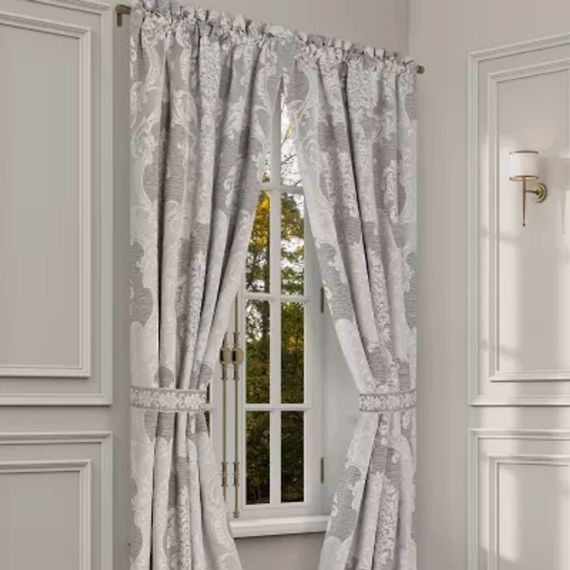 Queen Street Quincy Rod Pocket Room Darkening Set of 2 Curtain Panel