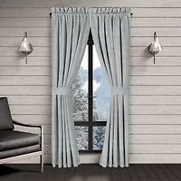 Queen Street Alessndro Rod Pocket Room Darkening Set of 2 Curtain Panel