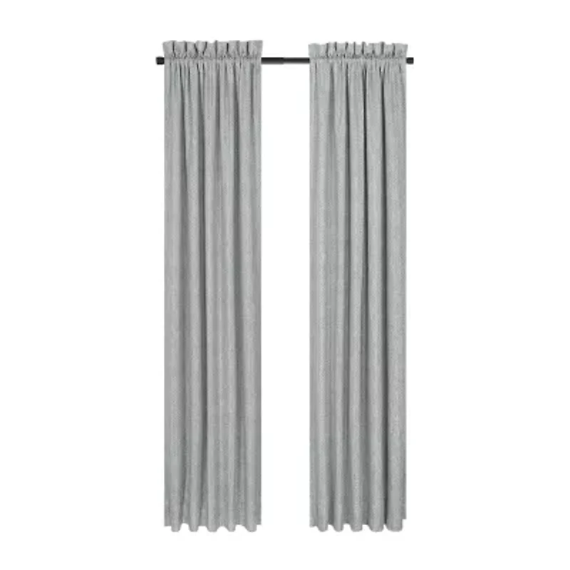 Queen Street Alessndro Rod Pocket Room Darkening Set of 2 Curtain Panel
