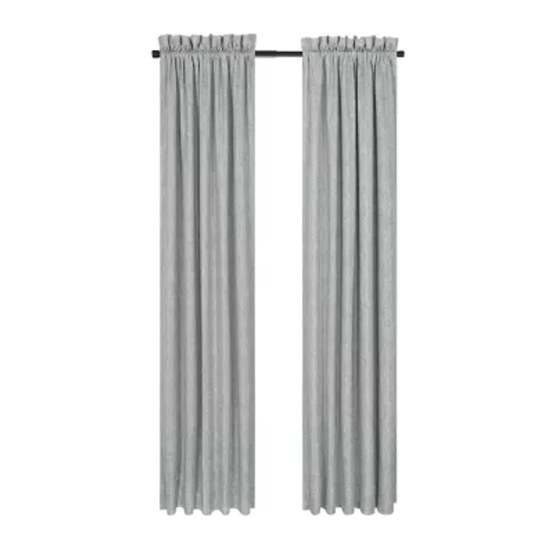 Queen Street Alessndro Rod Pocket Room Darkening Set of 2 Curtain Panel