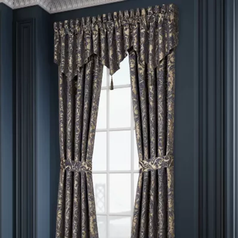 Queen Street Gildstone Rod Pocket Room Darkening Set of 2 Curtain Panel