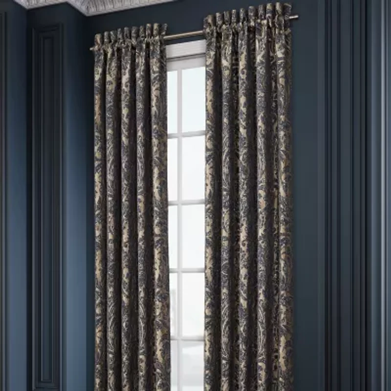 Queen Street Gildstone Rod Pocket Room Darkening Set of 2 Curtain Panel
