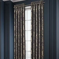 Queen Street Gildstone Rod Pocket Room Darkening Set of 2 Curtain Panel