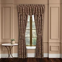Five Queens Court Octavia Rod Pocket Room Darkening Set of 2 Curtain Panel