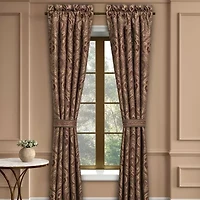 Five Queens Court Octavia Rod Pocket Room Darkening Set of 2 Curtain Panel