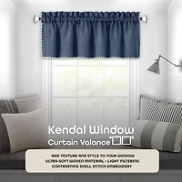 Achim Kendal Rod Pocket Tailored Valance