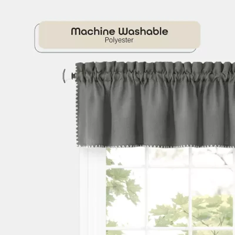 Achim Kendal Rod Pocket Tailored Valance