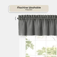 Achim Kendal Rod Pocket Tailored Valance