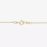 (F / Vs2) Womens 1/2 CT. T.W. Lab Grown White Diamond 14K Gold Round 18 Inch Pendant Necklace