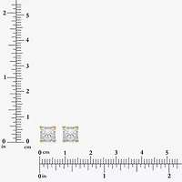 (I/Si2) 1 1/2 CT. T.W. Lab Grown White Diamond Sterling Silver 5mm Stud Earrings
