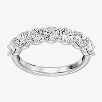 (F/ Si1-Si2) Womens 2MM 2 CT. T.W. Lab Grown White Diamond Wedding Band