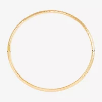 Womens 14K Gold Bangle Bracelet