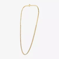 (G / Si1-Si2) Womens 3 CT.T.W. Lab Grown White Diamond Sterling Silver 18 Inch Tennis Necklace