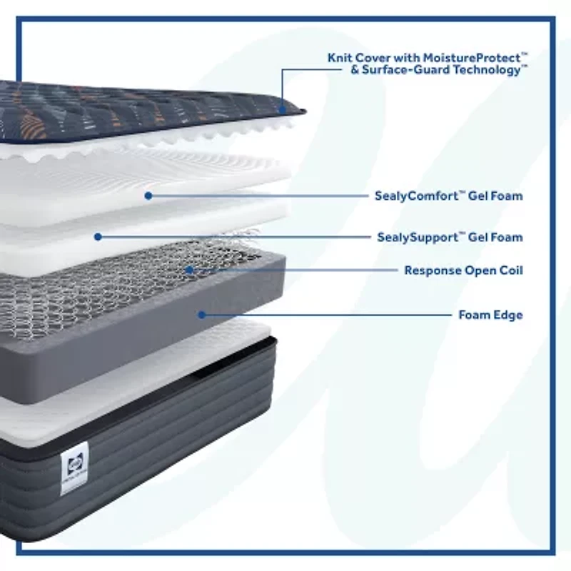 Sealy Special Edition Warner 12" Medium Tight Top - Mattress Only