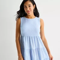 Marc New York Womens Sleeveless Fit + Flare Dress