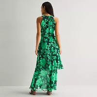 Marc New York Womens Sleeveless Floral Maxi Dress