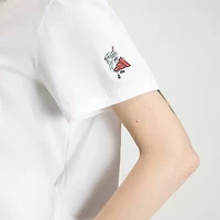 adidas Womens Crew Neck Short Sleeve Active Crop Top