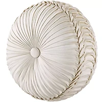 Queen Street Maddison Tufted Round Throw Pillow