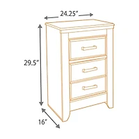 Signature Design by Ashley® Juararo Two Drawer Nightstand