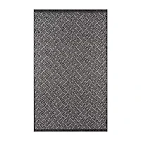 Momeni Como 4 Geometric Indoor Outdoor Rectangular Accent Rug