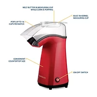 Nostalgia APH200RED 16-Cup Air-Pop Popcorn Maker