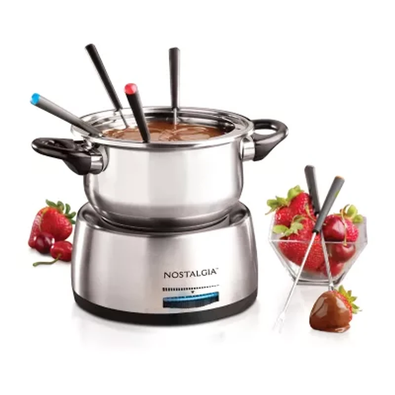 Nostalgia Electrics™ Fondue Pot Set
