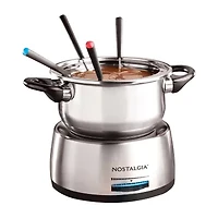 Nostalgia Electrics™ Fondue Pot Set